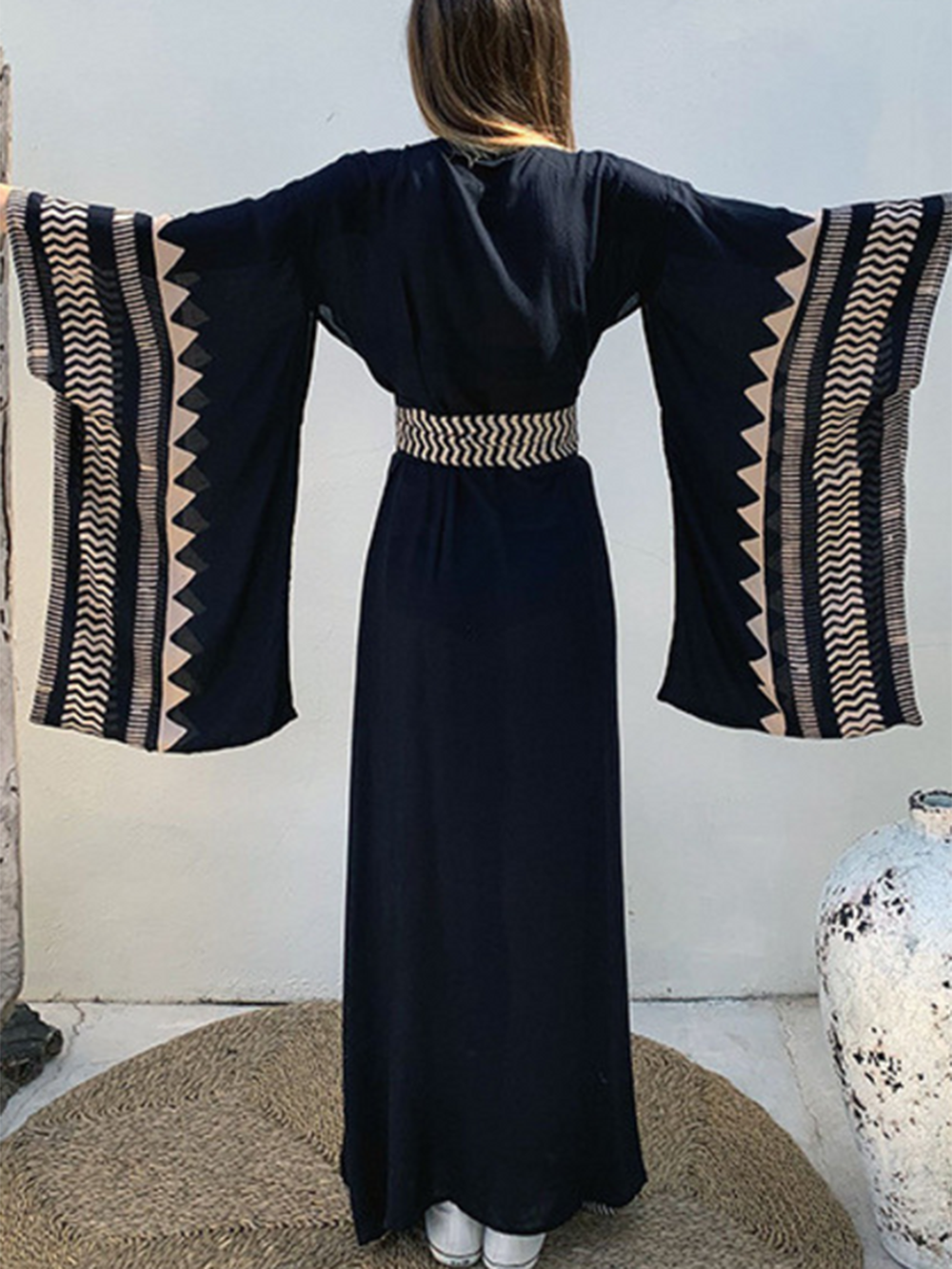 Chic Slim-Fit Beach Cover-Up Dress