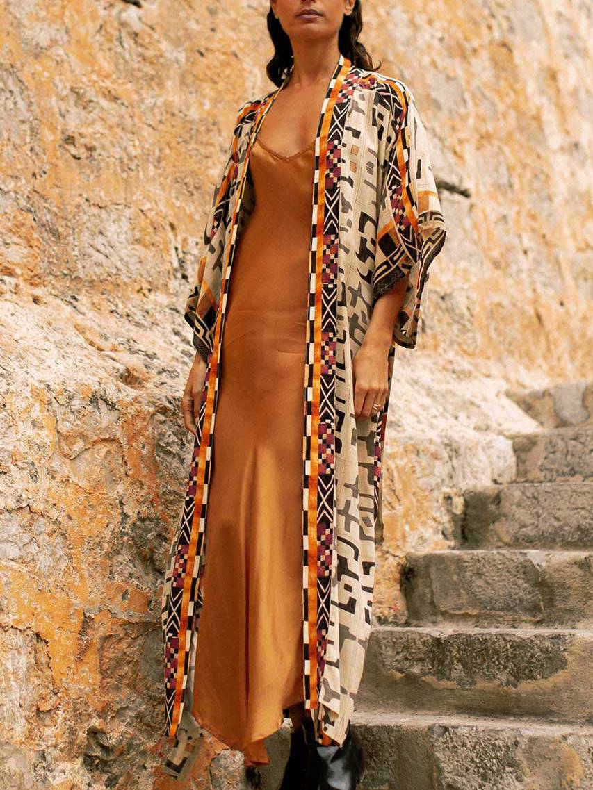 Lightweight Beach Cardigan Cover-Up with Sun Protection