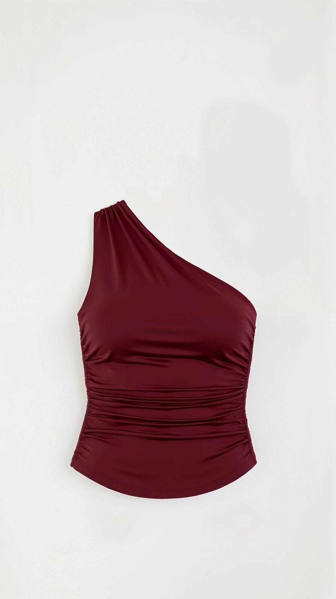 Sleeveless One-Shoulder Top Briony