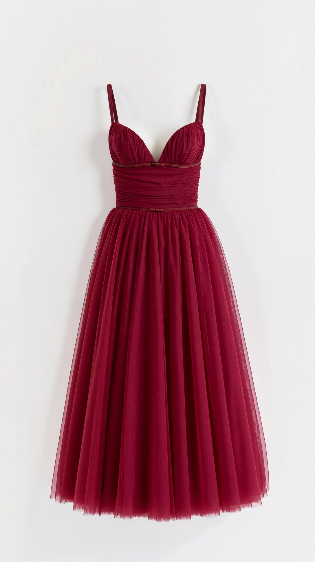 Calista Tulle Midi Dress