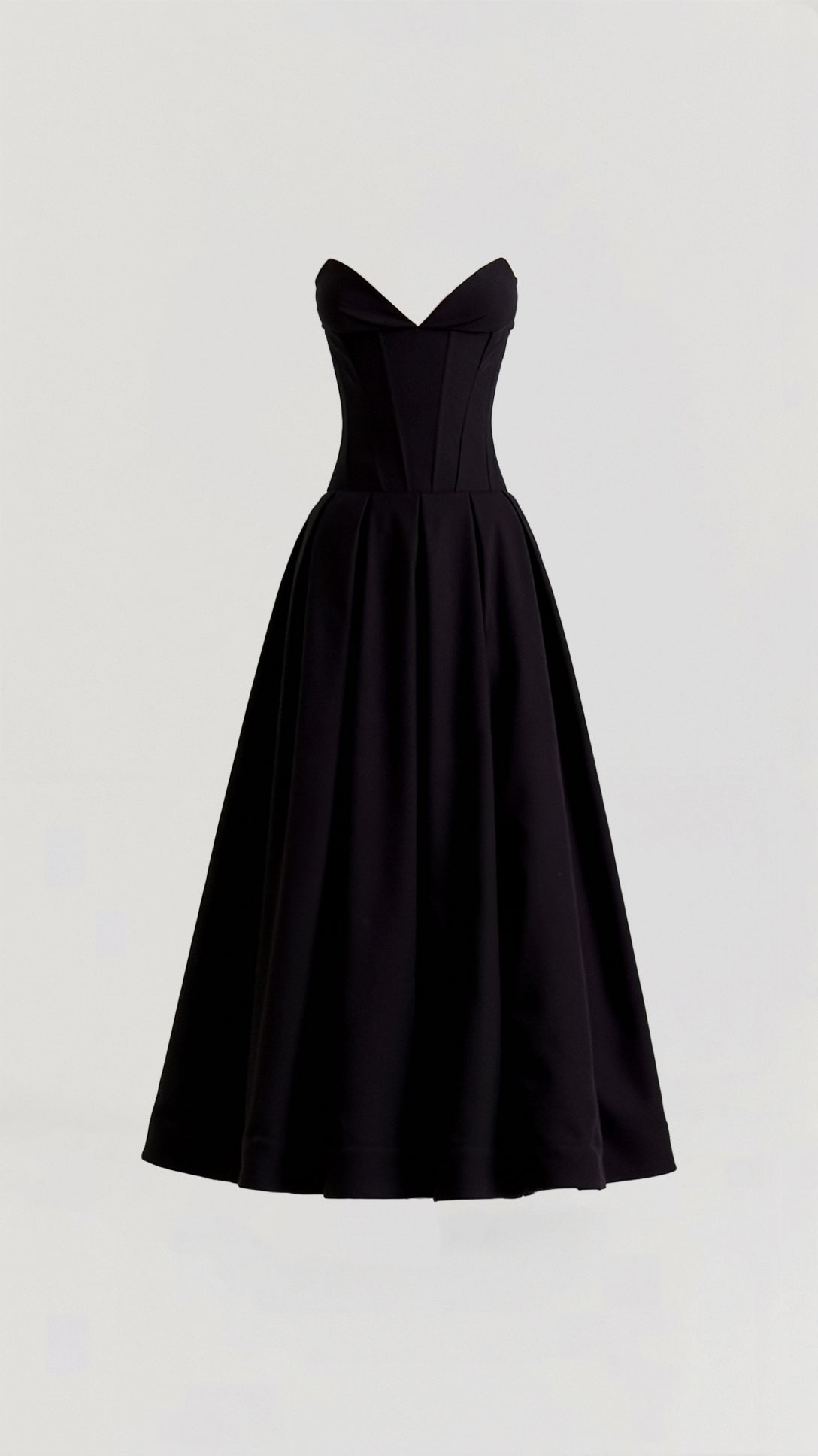 Strapless Midi Dress Celestia