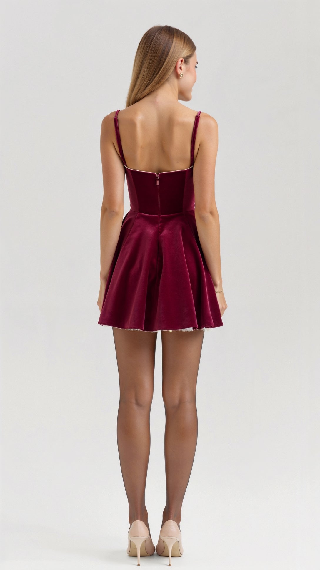 Nocturne Velvet Mini Dress