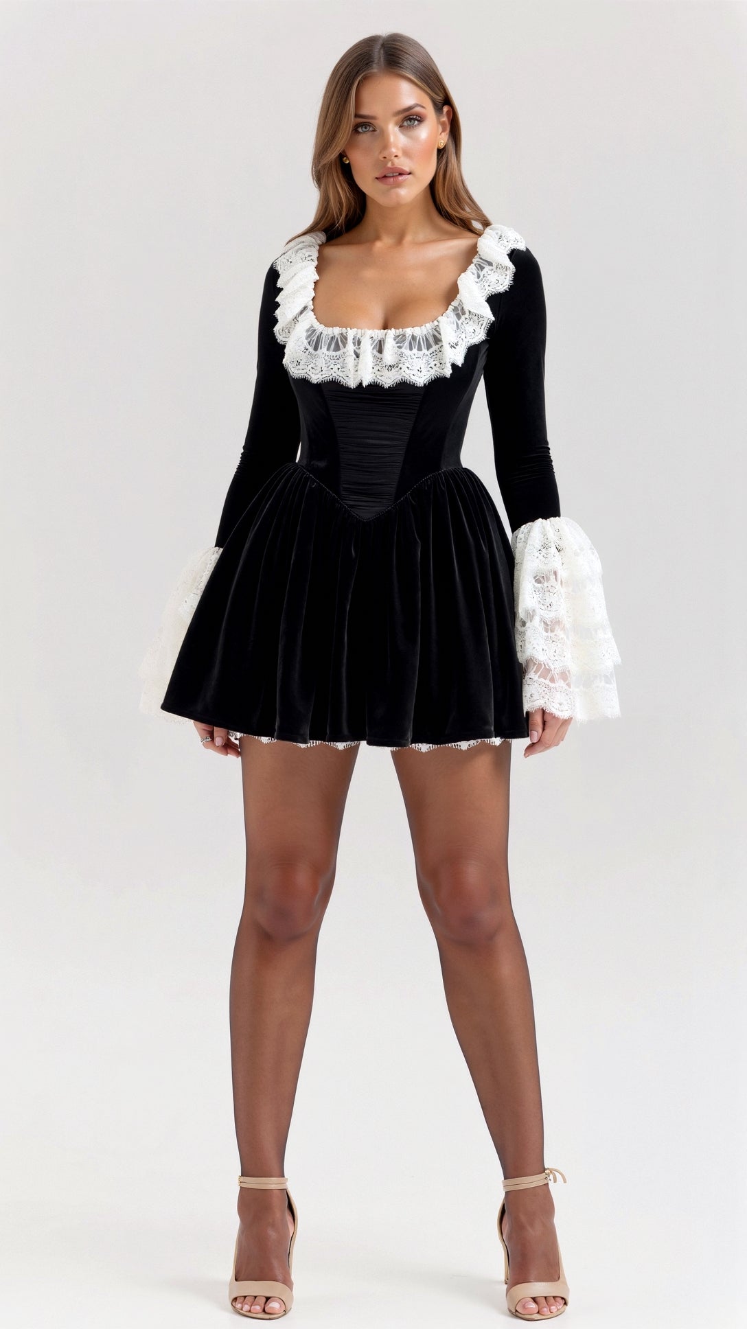 Fiora Lace Mini Dress