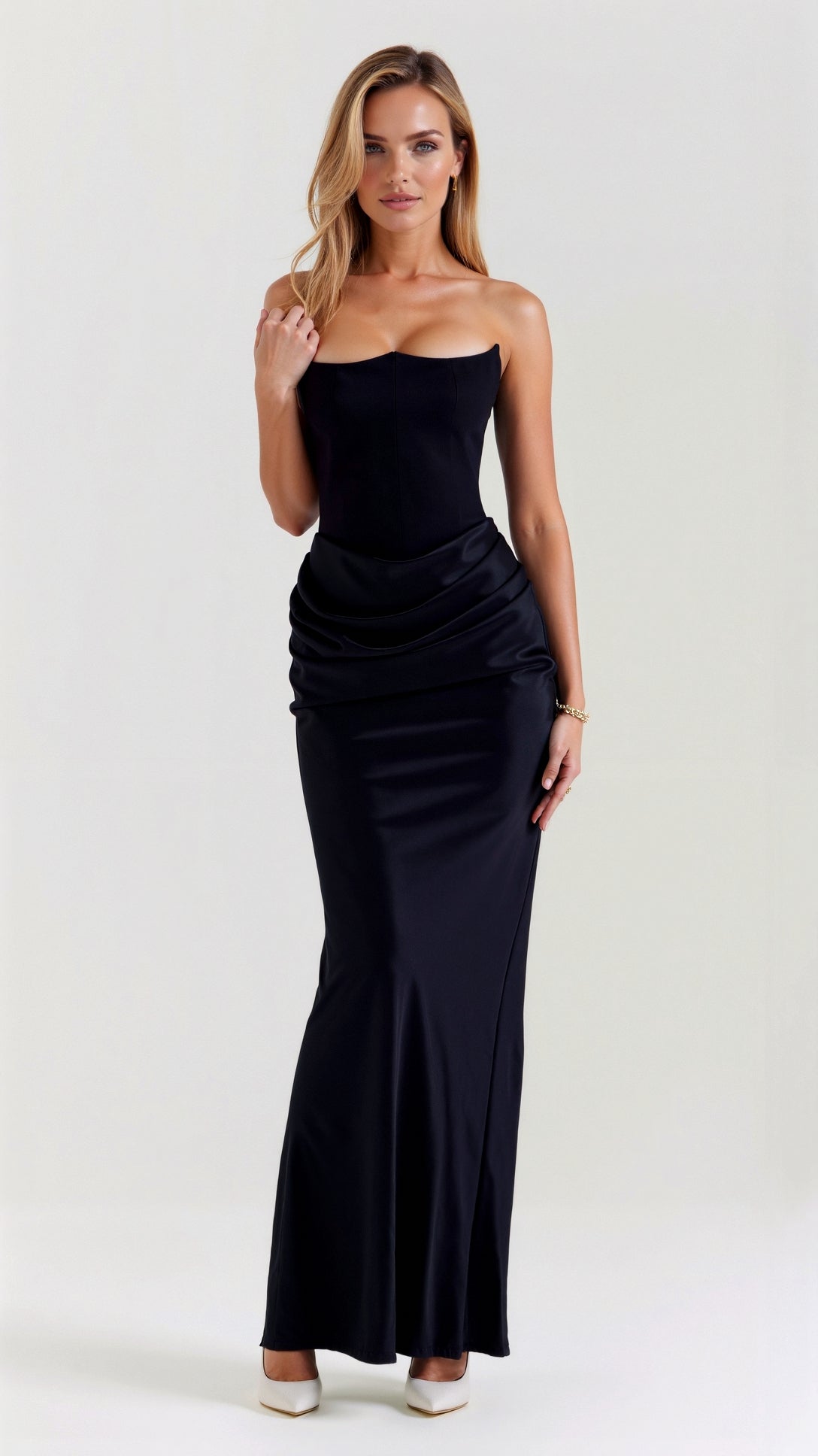 Fiorella Corset Maxi Dress