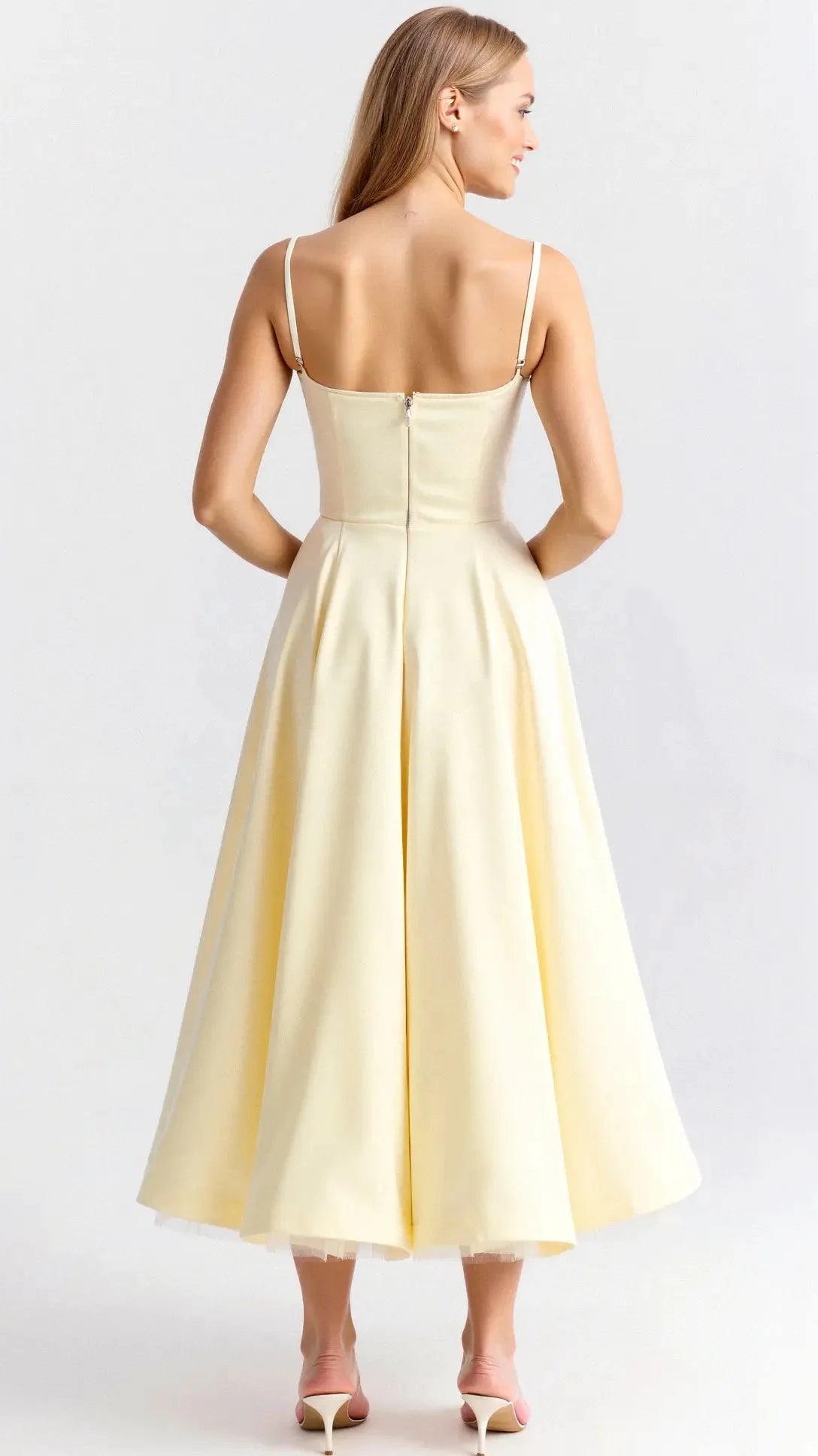 Isolde Dream Tulle Midi Dress