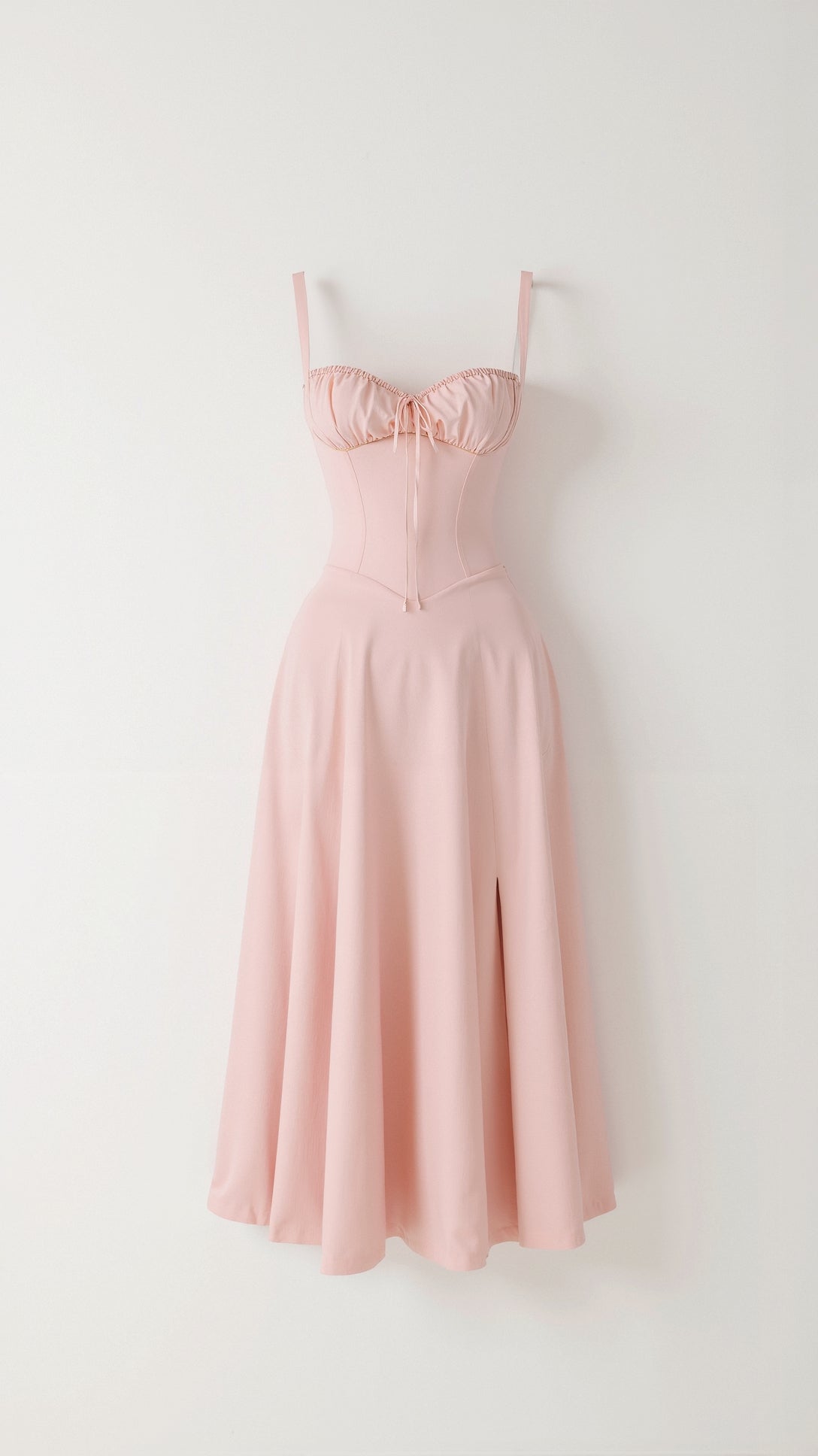 Jade Whisper Lacing Midi Dress