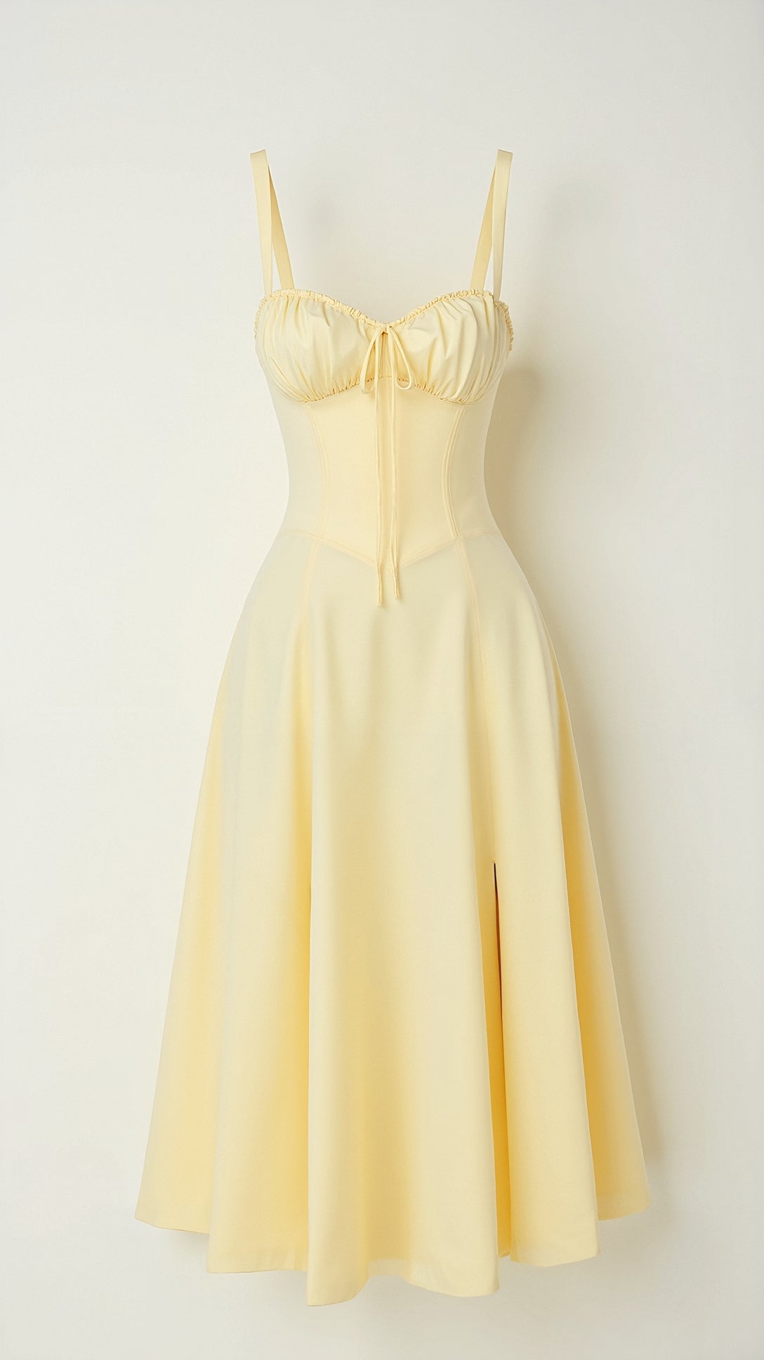 Jade Whisper Lacing Midi Dress