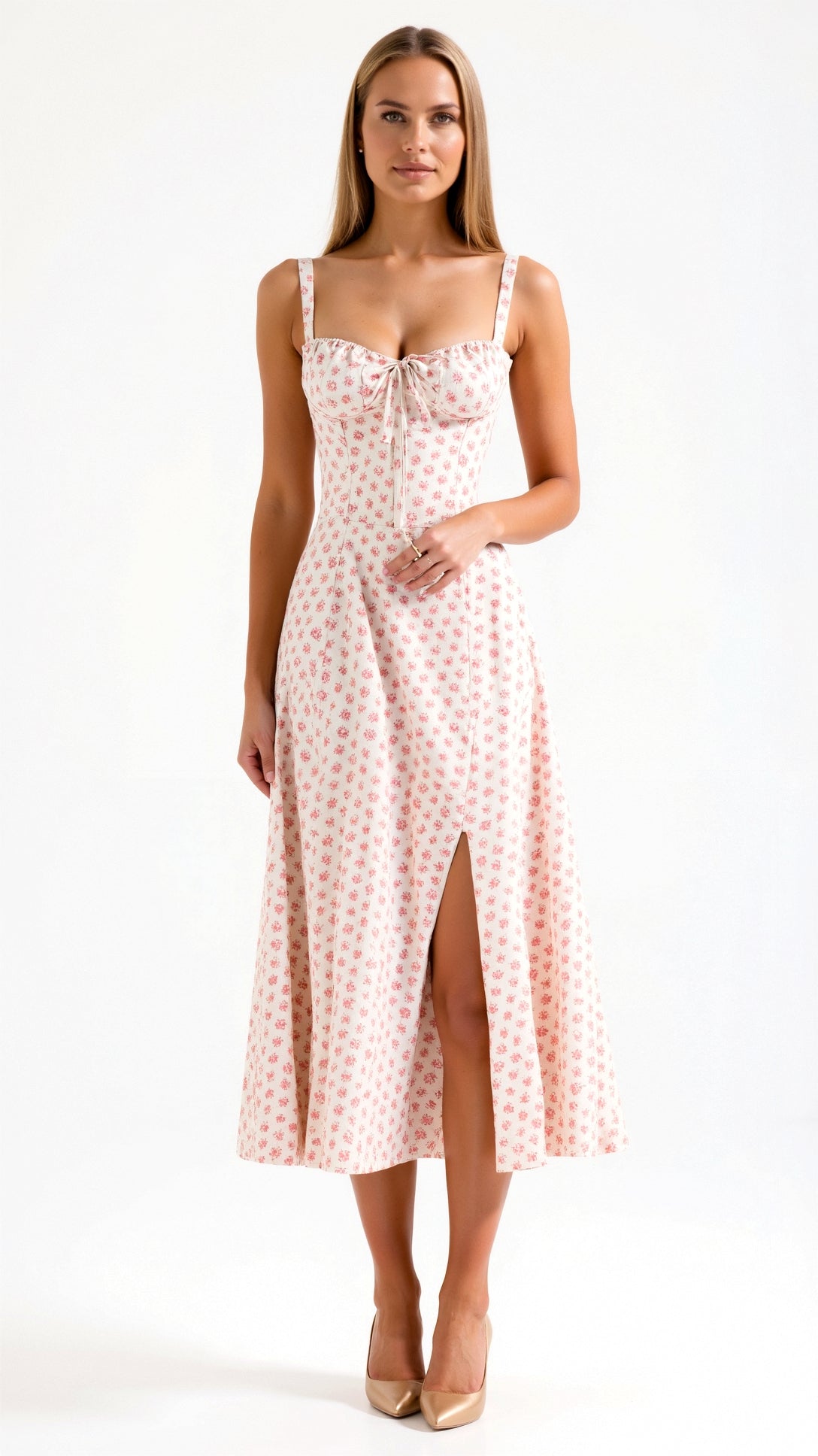 Julia Blossom Midi Dress