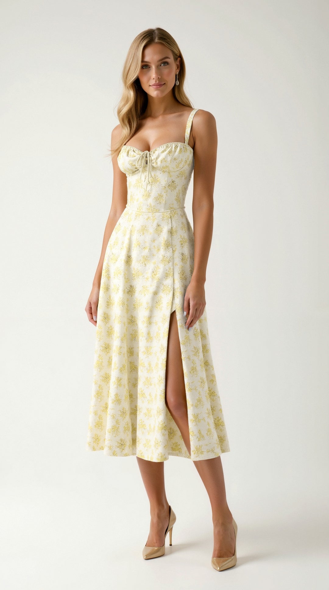 Julia Blossom Midi Dress