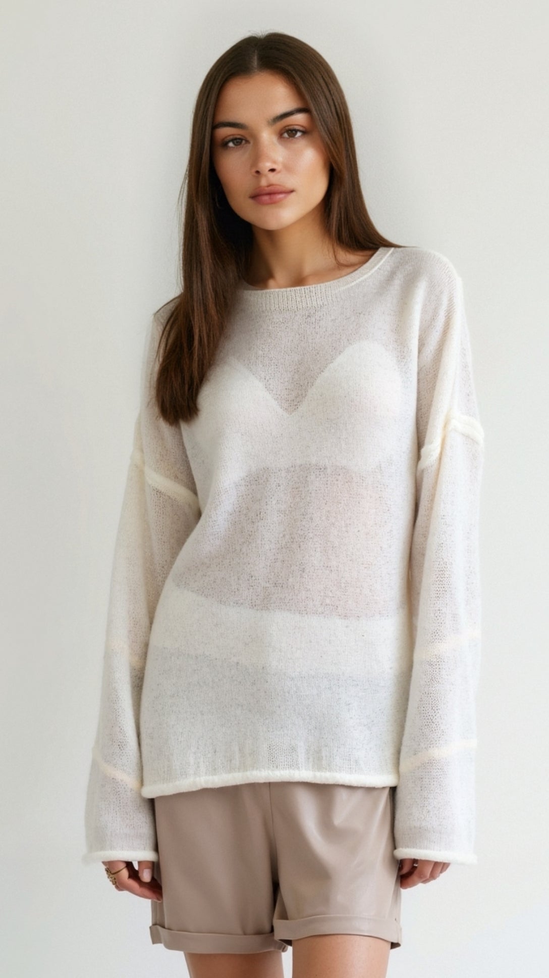 Oversized Knit Top Pam