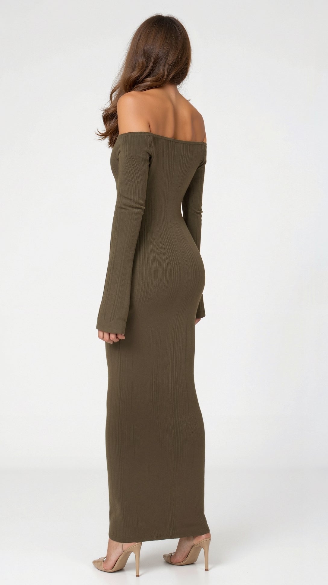 Quinlan Maxi Off-Shoulder Bodycon Dress