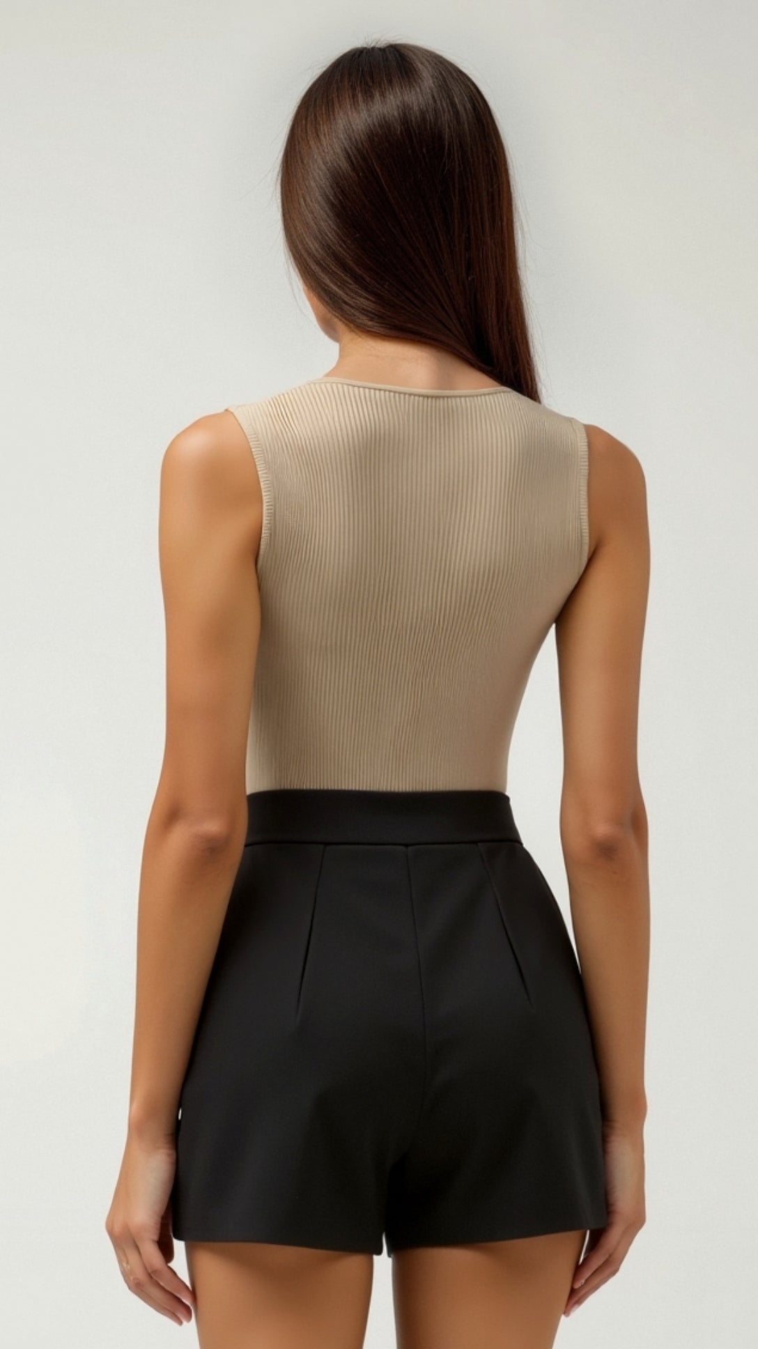 Ribbed Rain Tank Top