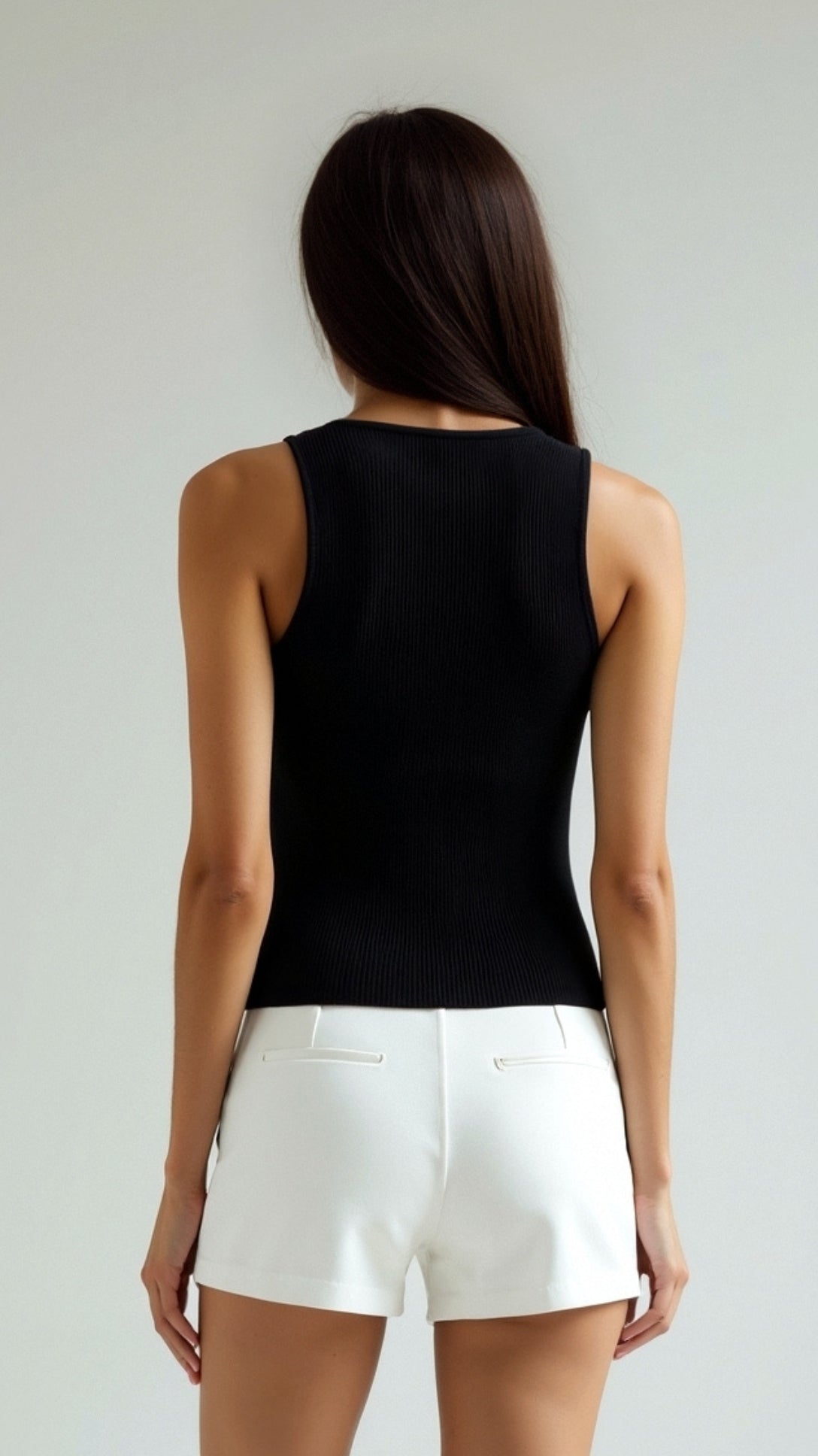Ribbed Rain Tank Top