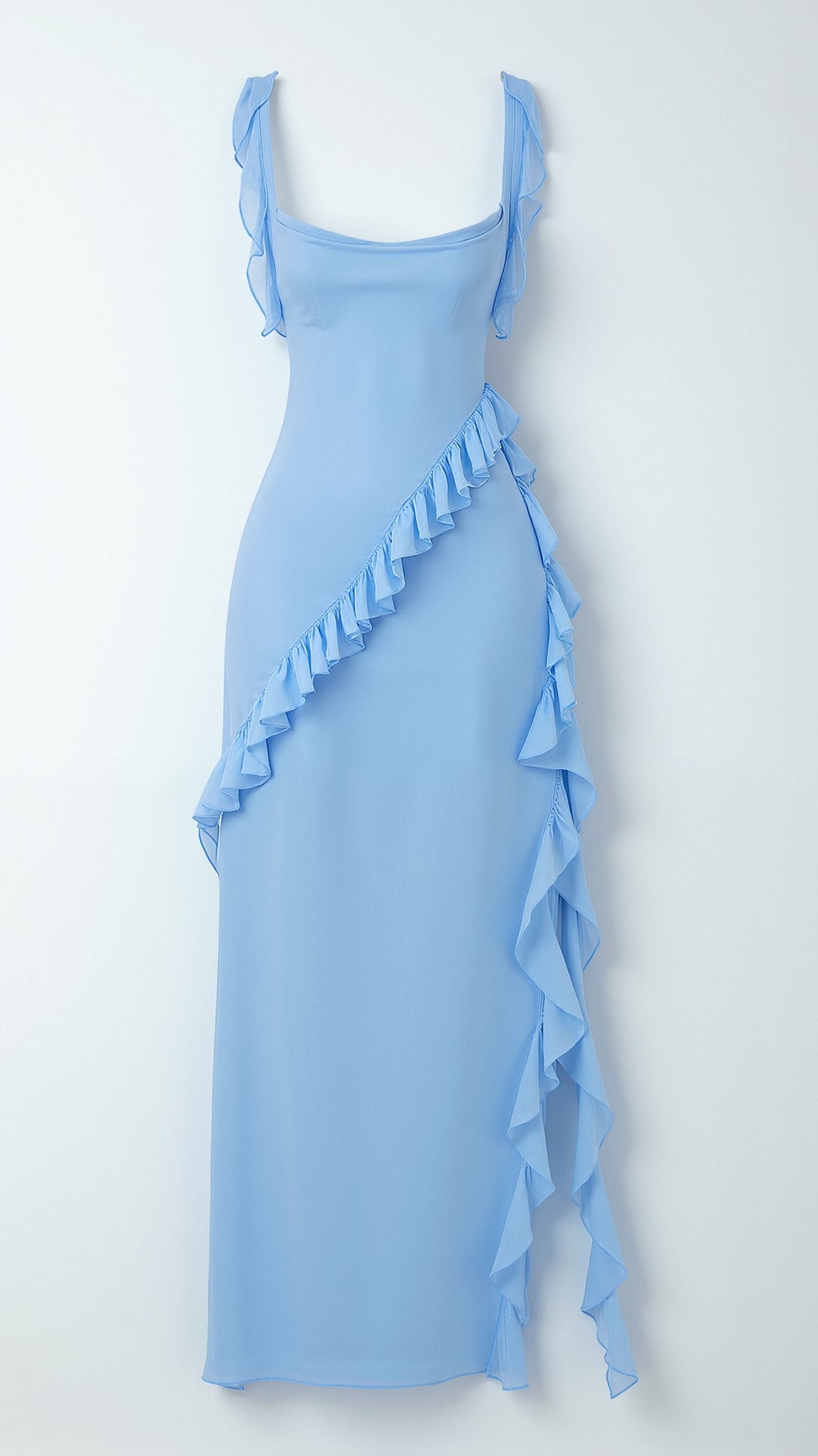 Susan Ruffled Maxi Dress
