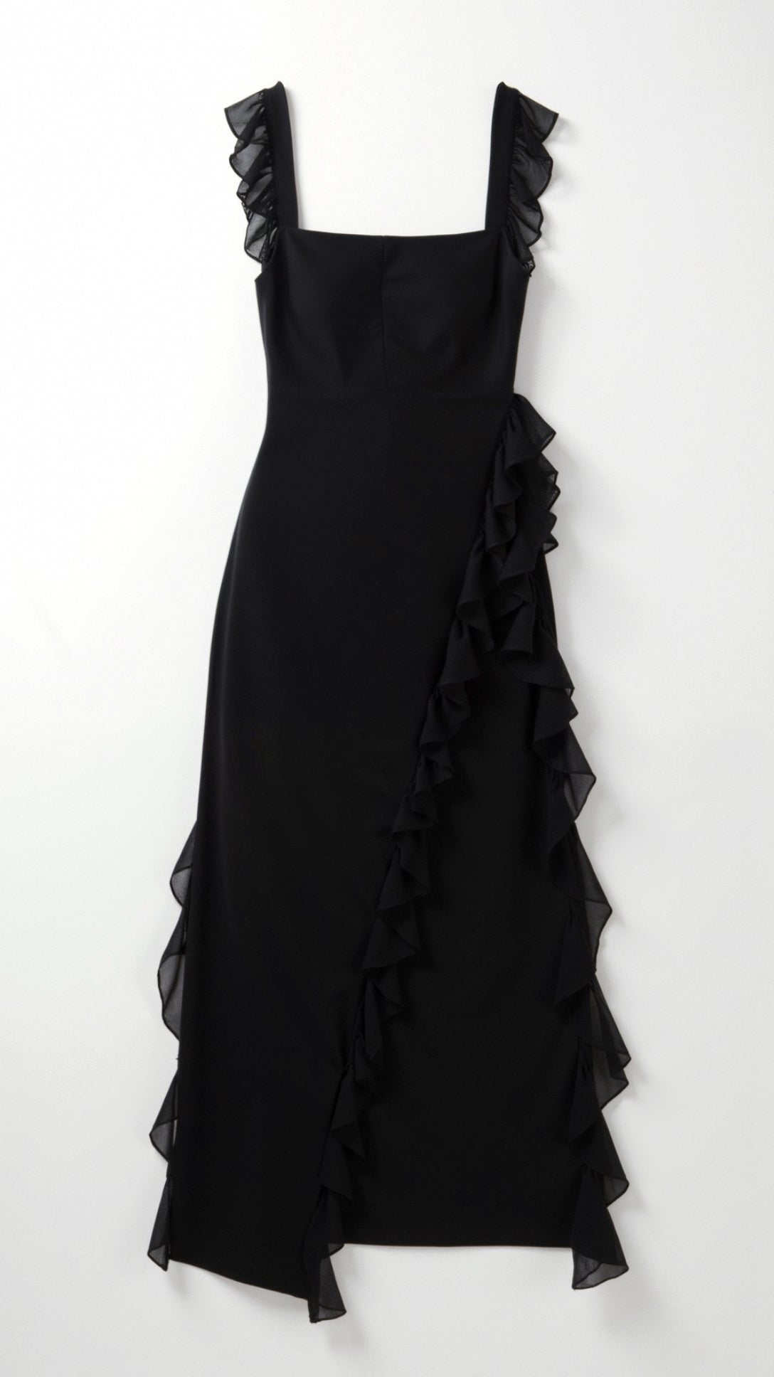 Susan Ruffled Maxi Dress