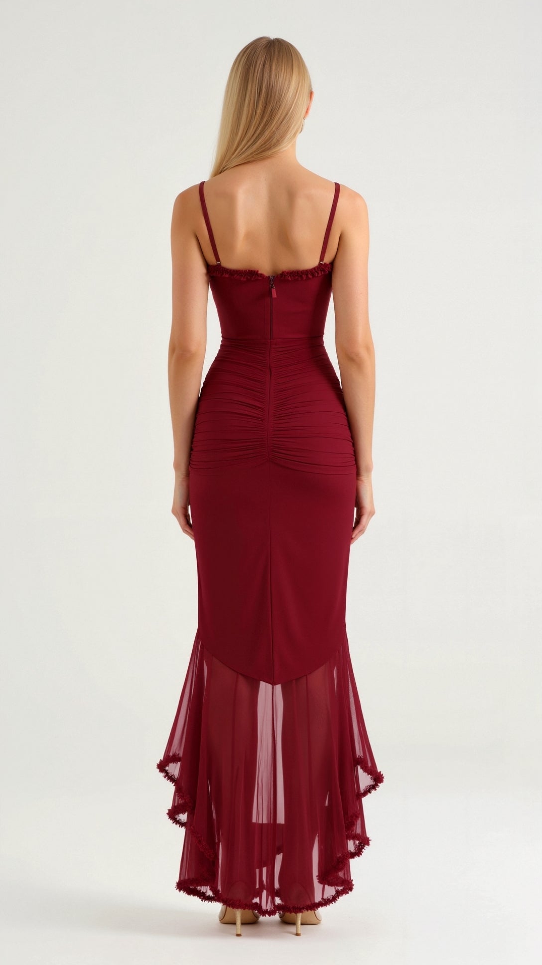 Wisteria Elegance Maxi Dress