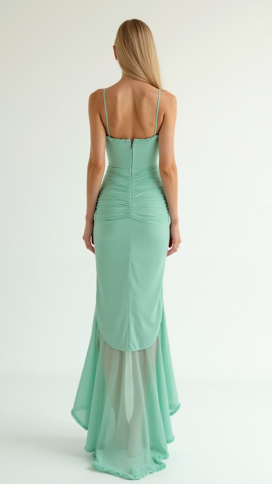 Wisteria Elegance Maxi Dress