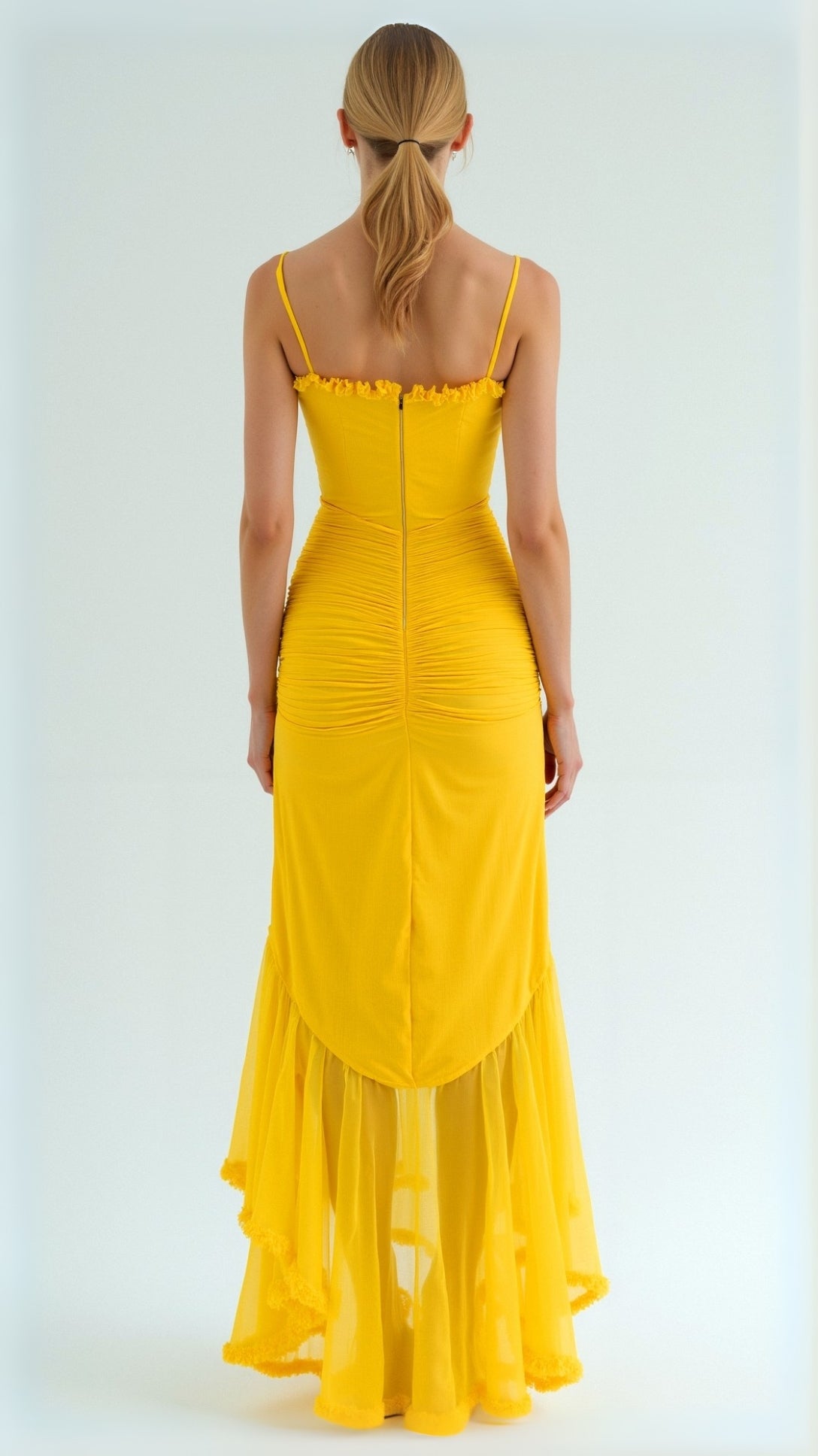 Wisteria Elegance Maxi Dress