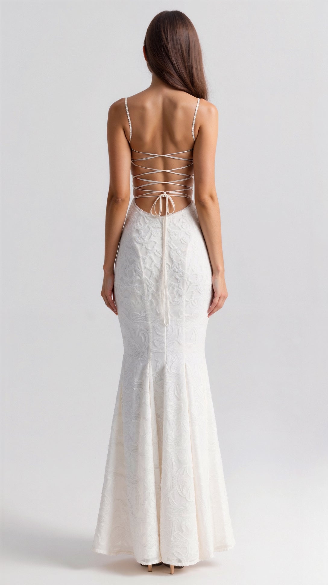 Ysolde – Maxi Dress with Lacing