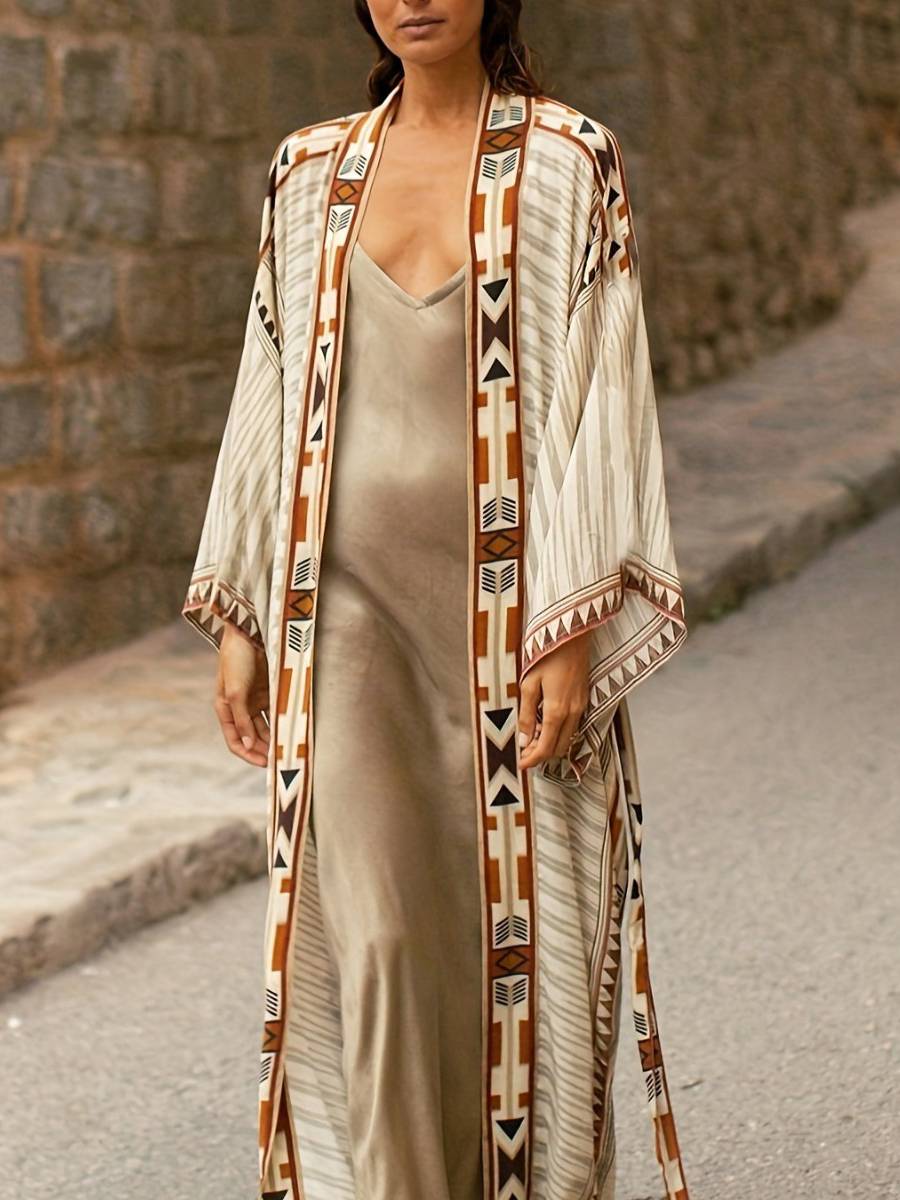 Lightweight Beach Cardigan Cover-Up with Sun Protection