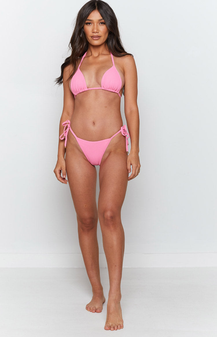 9.0 Swim Mandarine Bikini Bottoms Pink Rib