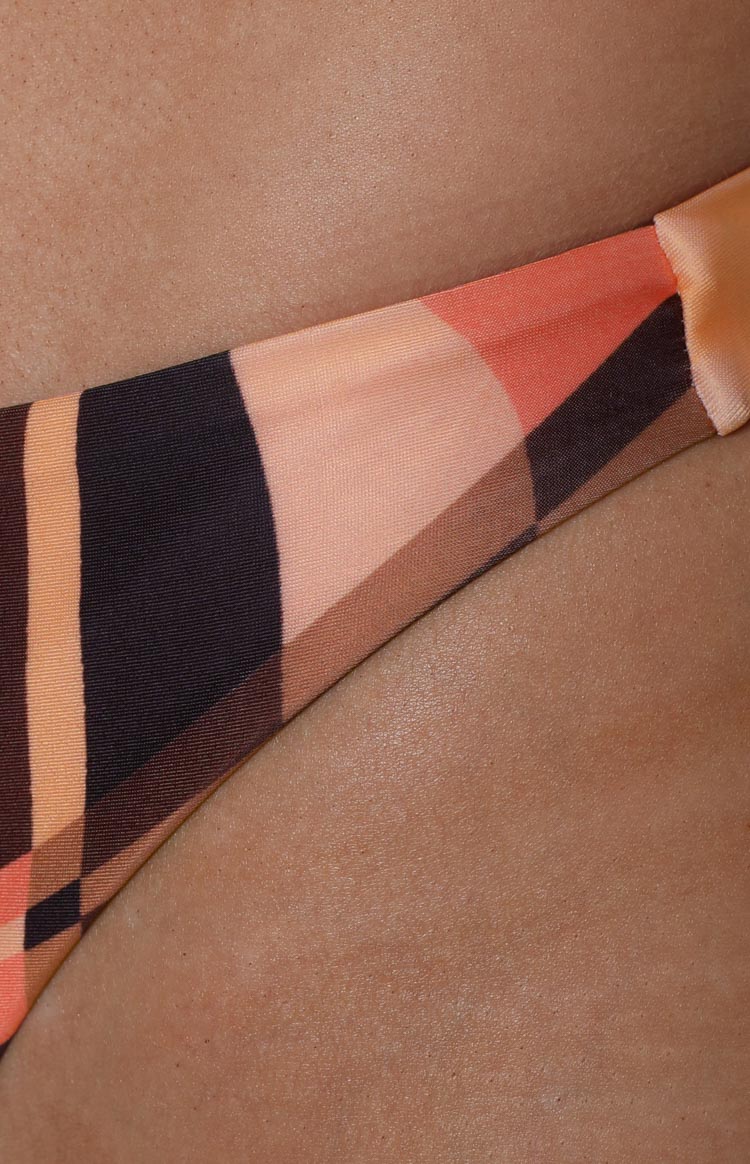 One Love Festival Bikini Bottoms Brown