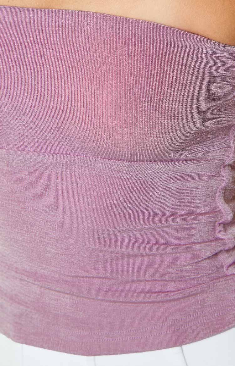 Sue Lavender Tube Top