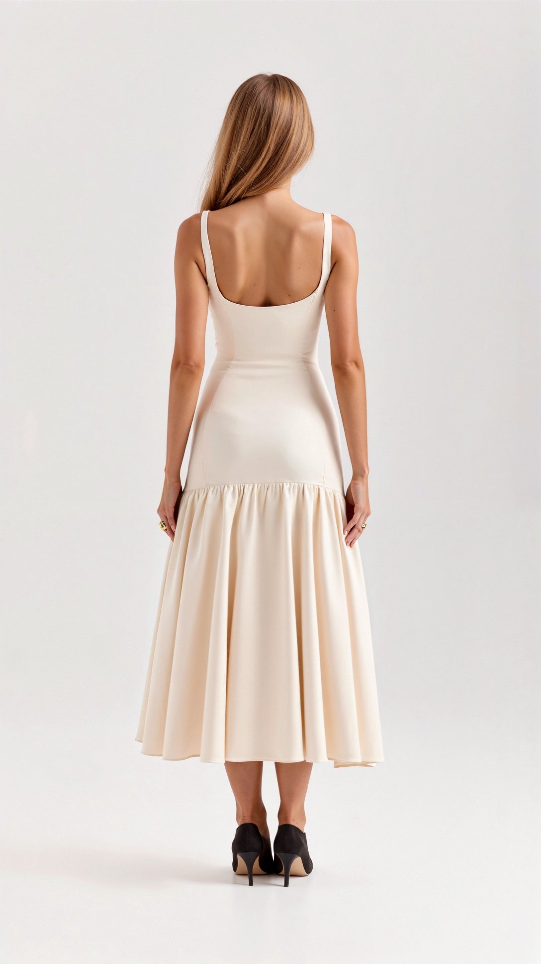 Evelisse Aurora A-Line Midi Dress