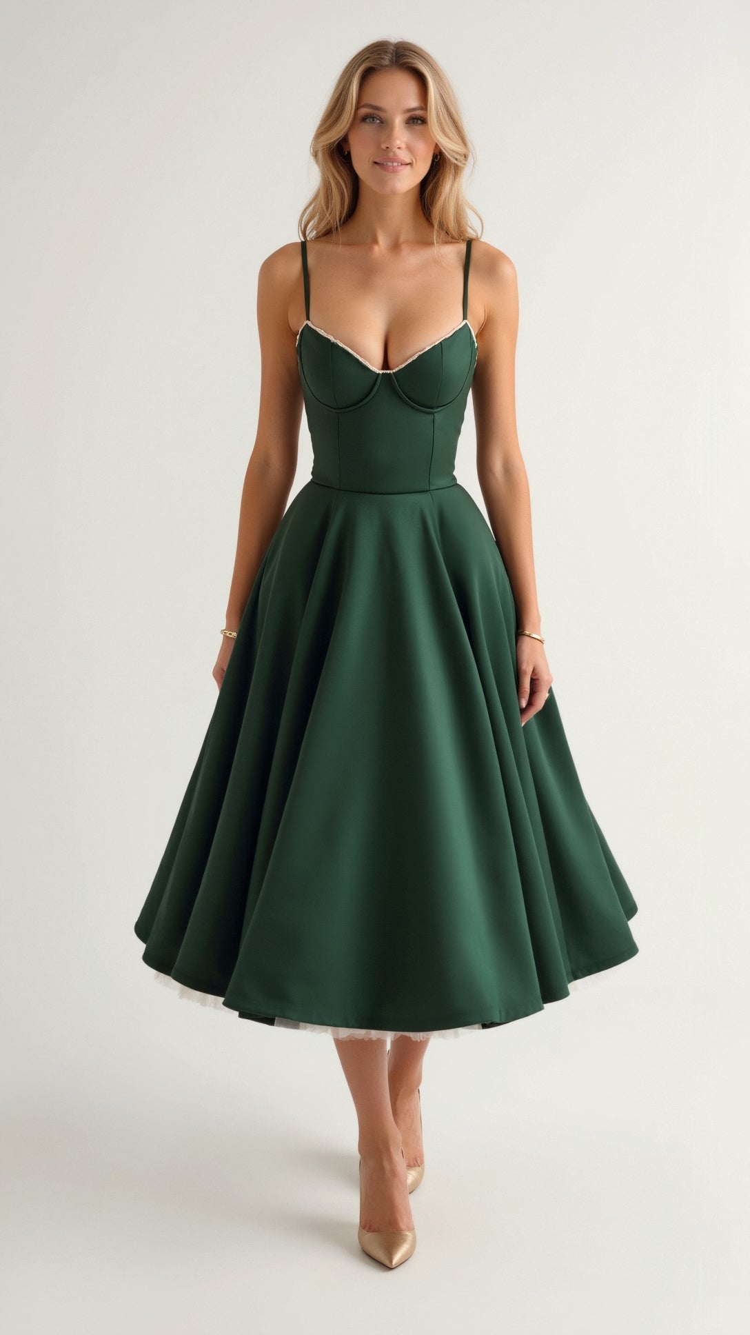 Isolde Dream Tulle Midi Dress