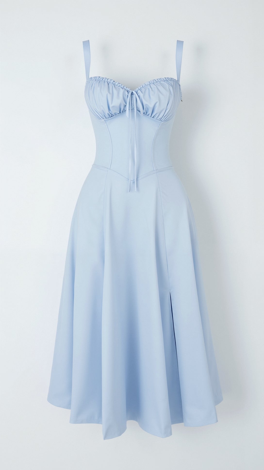 Jade Whisper Lacing Midi Dress