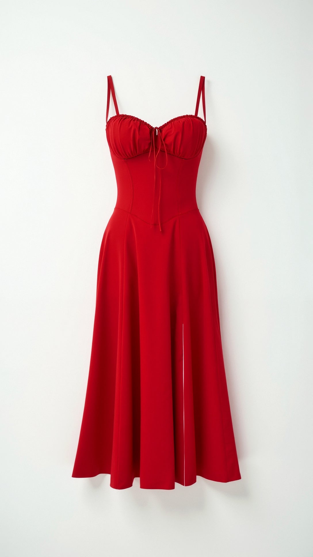 Jade Whisper Lacing Midi Dress