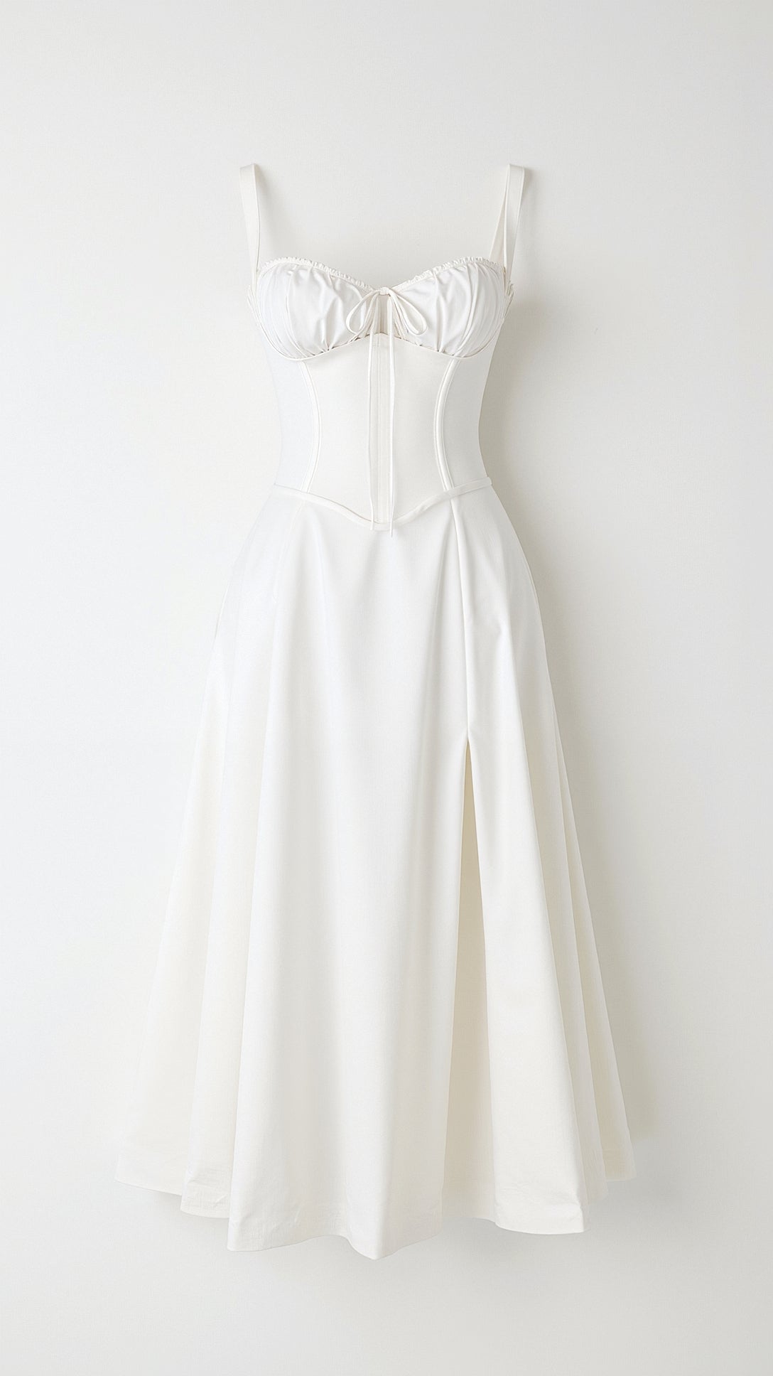 Jade Whisper Lacing Midi Dress