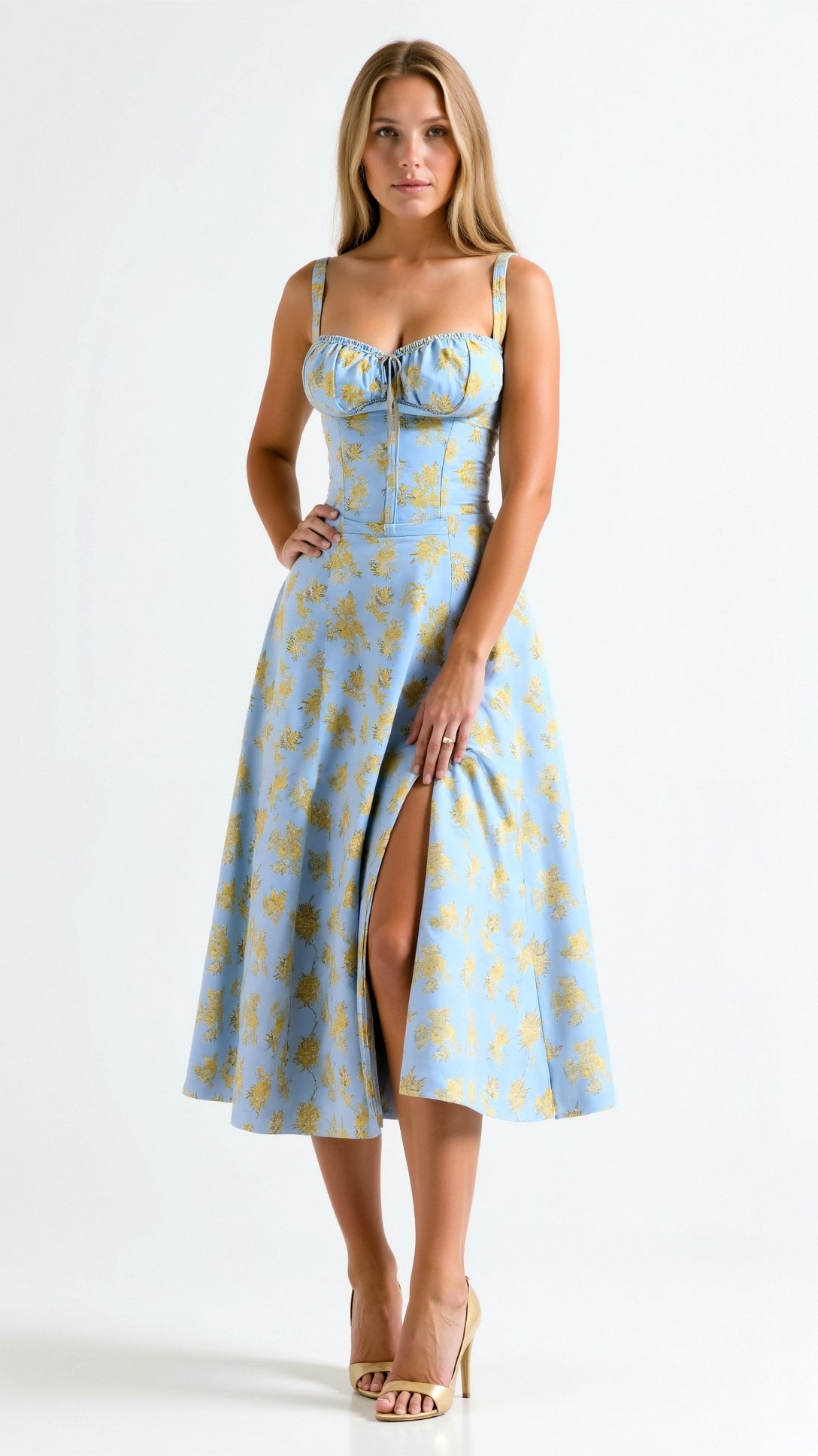 Julia Blossom Midi Dress