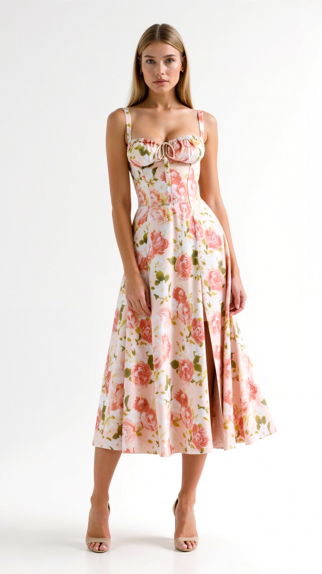 Julia Blossom Midi Dress