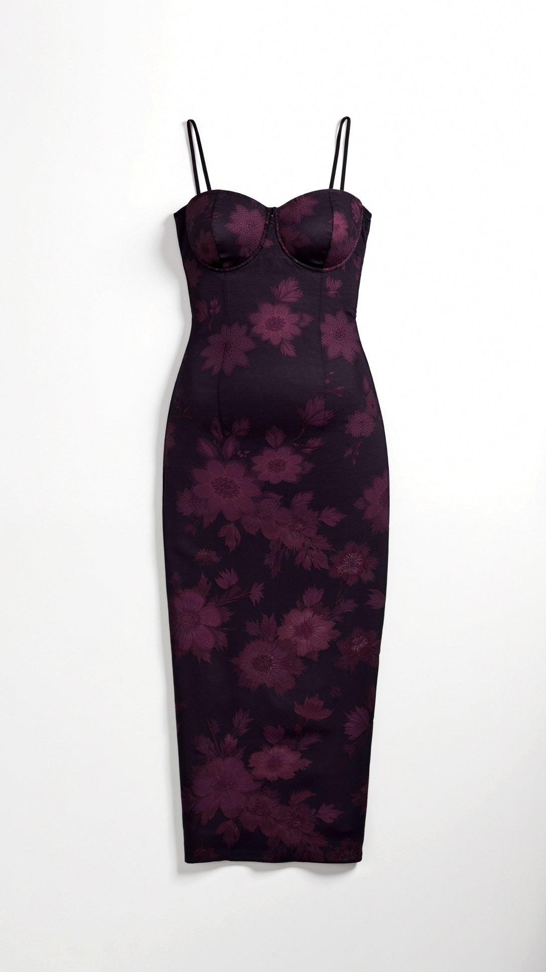 Mirabelle – Figure-Hugging Maxi Slip Dress