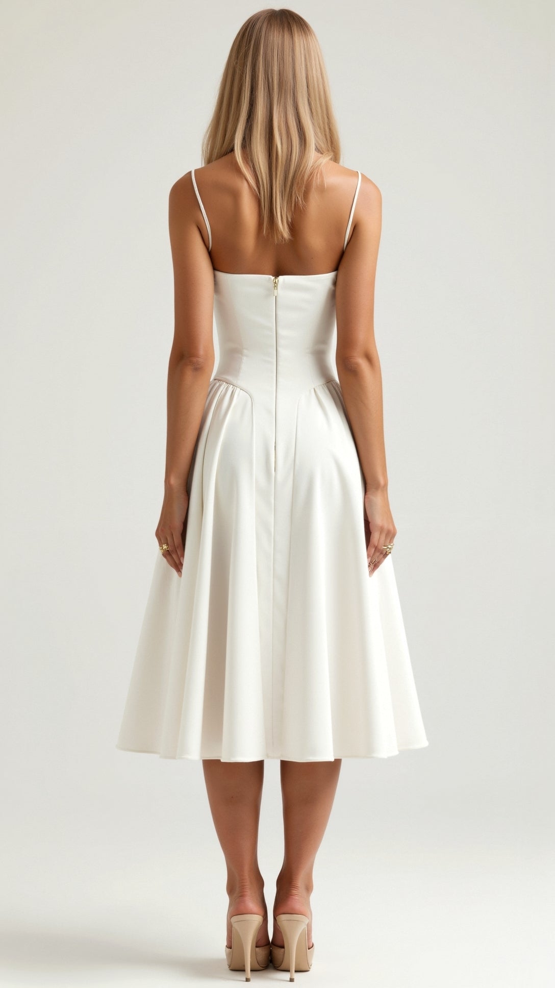 Odette Corset Midi Dress