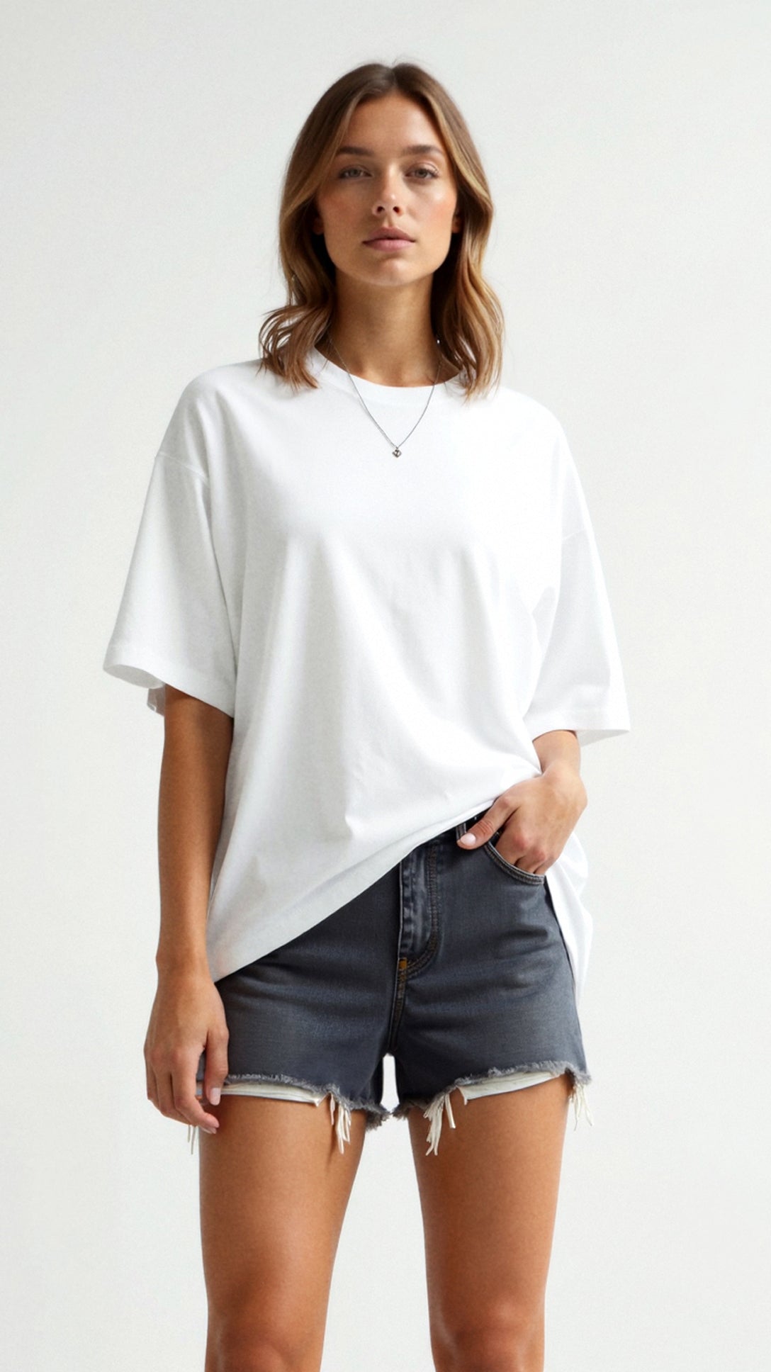 Oriana Basic Oversize T-Shirt