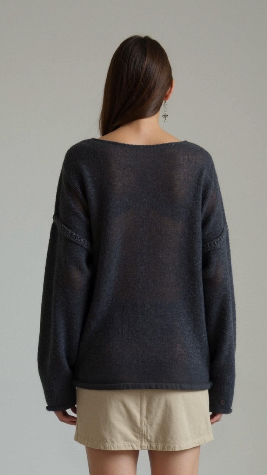 Oversized Knit Top Pam