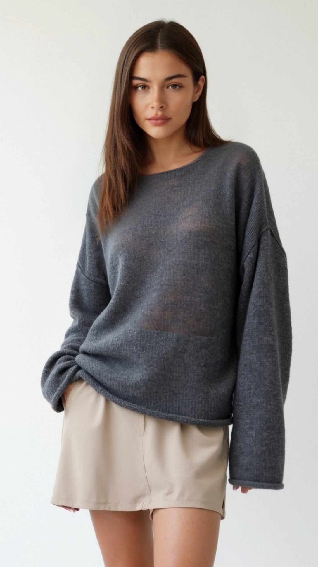 Oversized Knit Top Pam