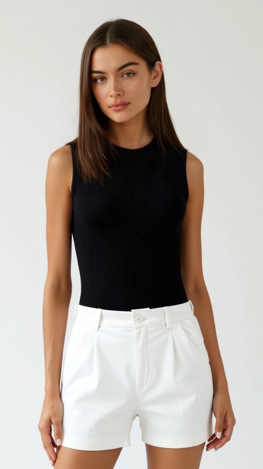 Ribbed Rain Tank Top