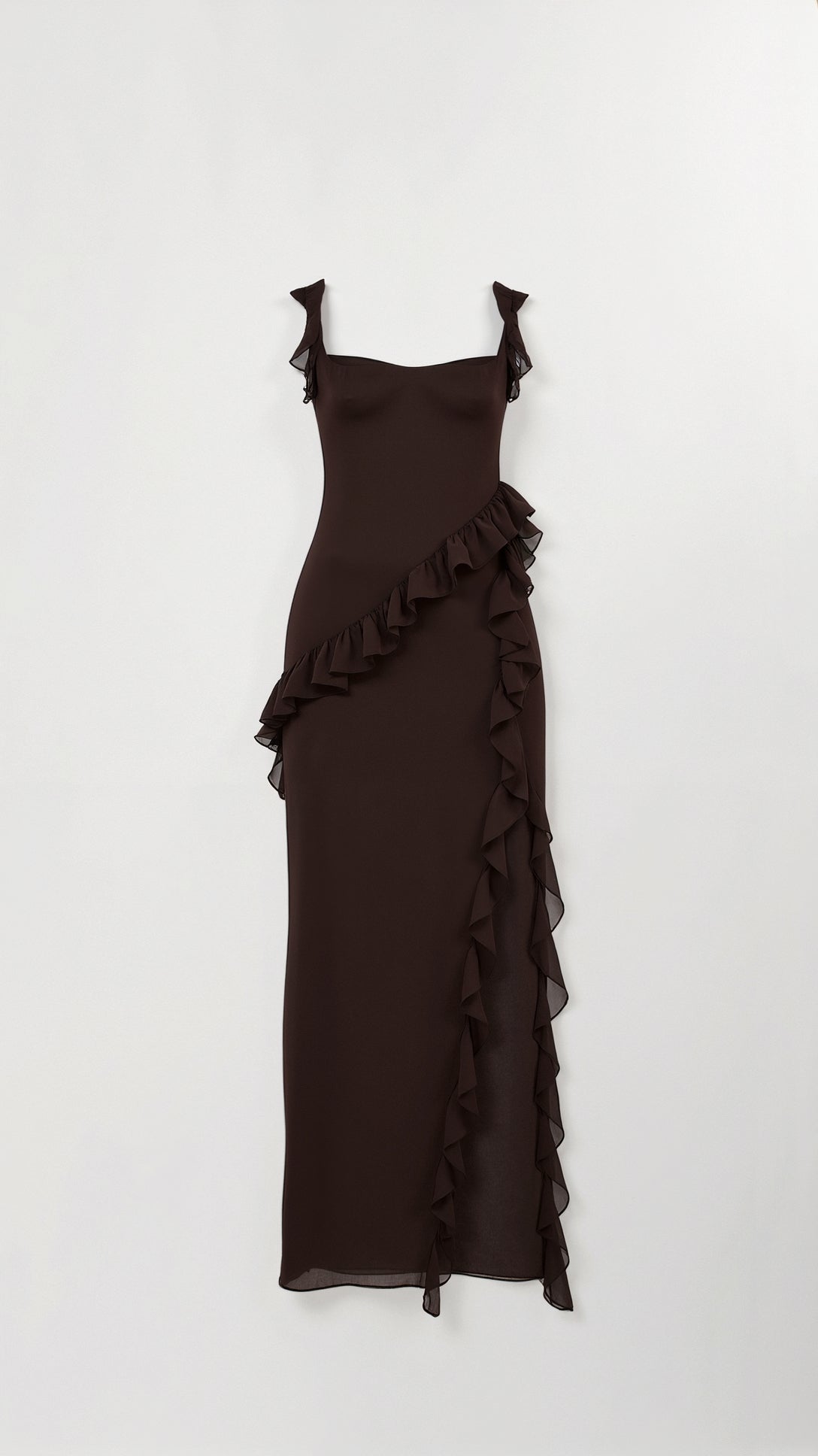 Susan Ruffled Maxi Dress