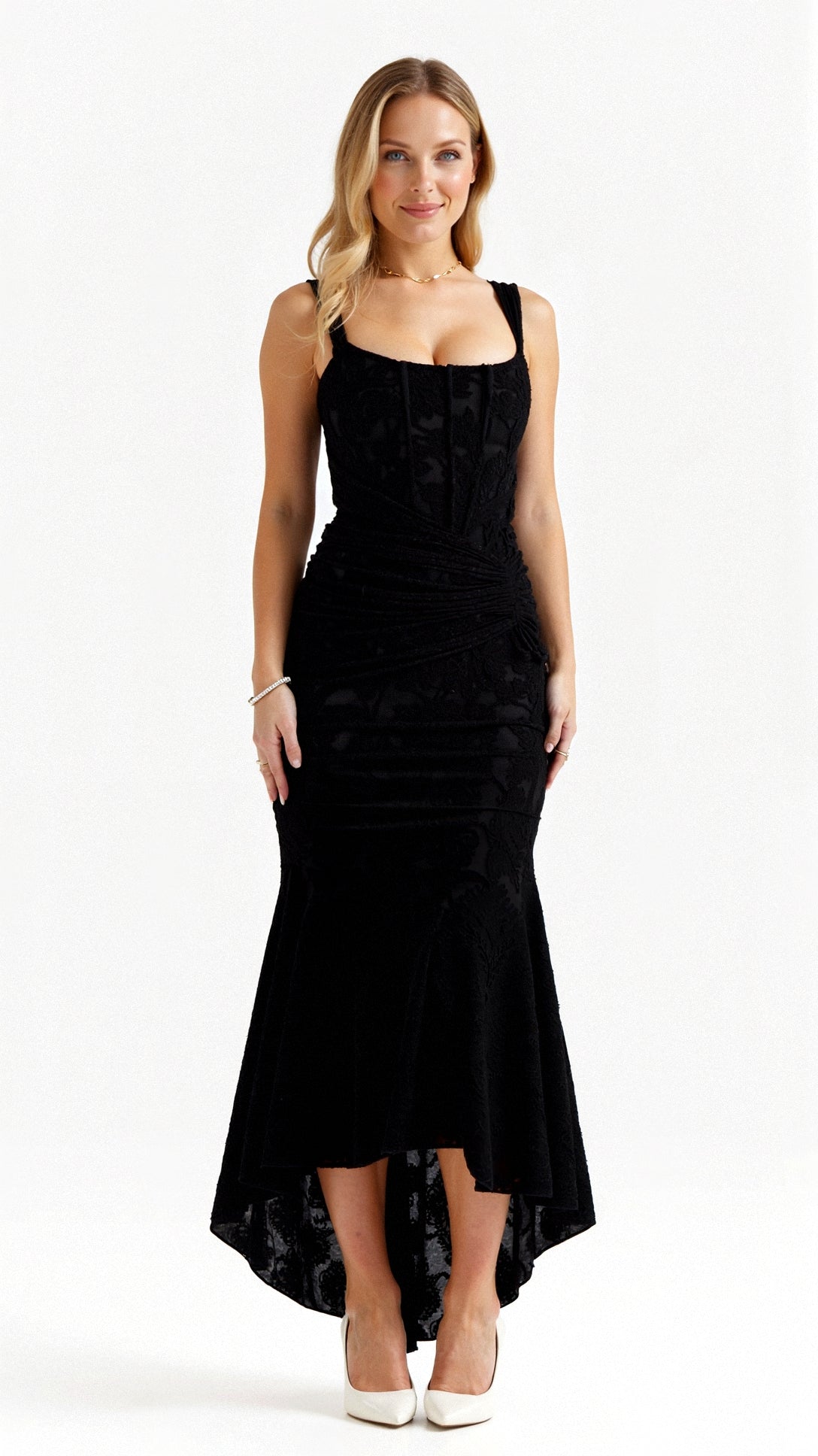 Valencia Corset Maxi Dress