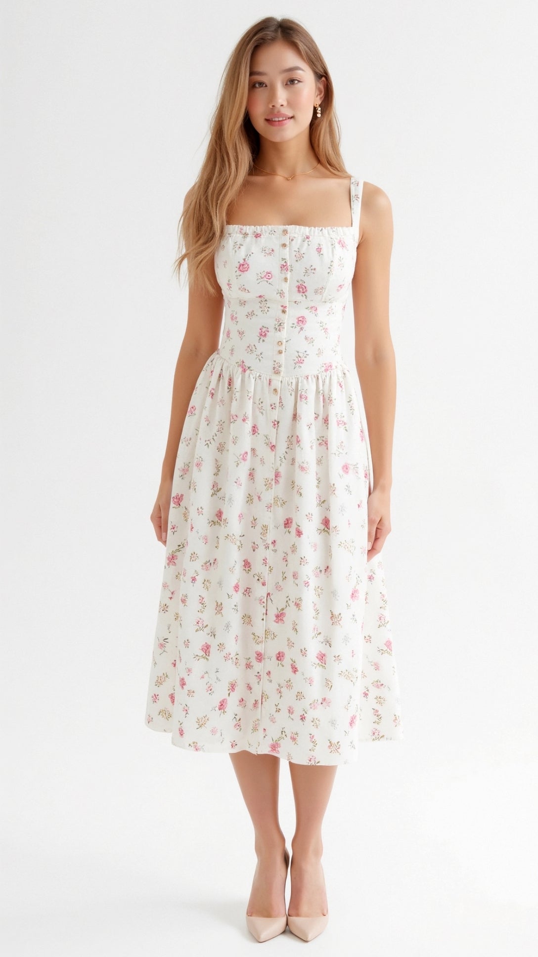 Violetta Midi Summer Dress