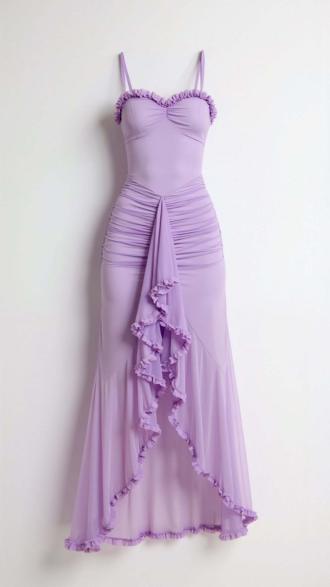 Wisteria Elegance Maxi Dress