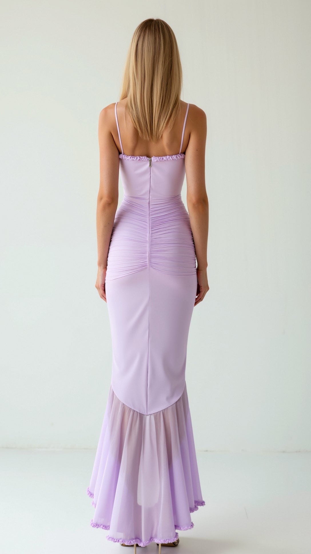 Wisteria Elegance Maxi Dress
