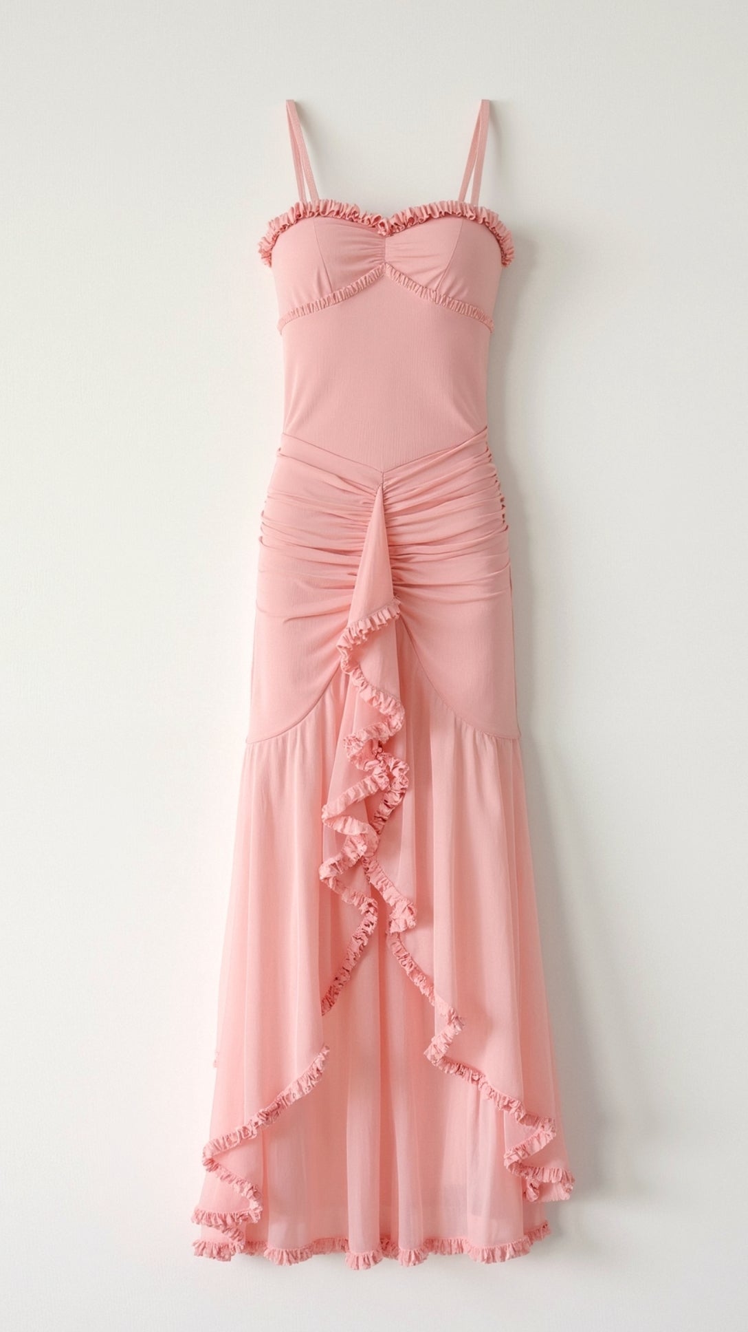 Wisteria Elegance Maxi Dress