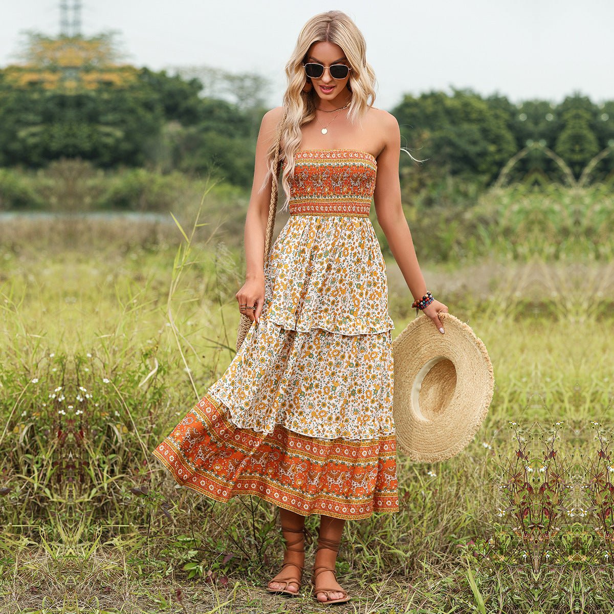 Women's Fashion Tube Top Dress